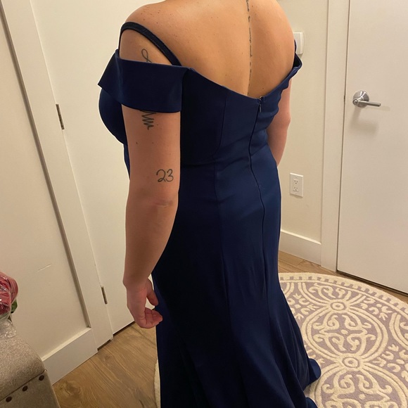 Blue Cindy Collection Dress - Picture 4 of 7